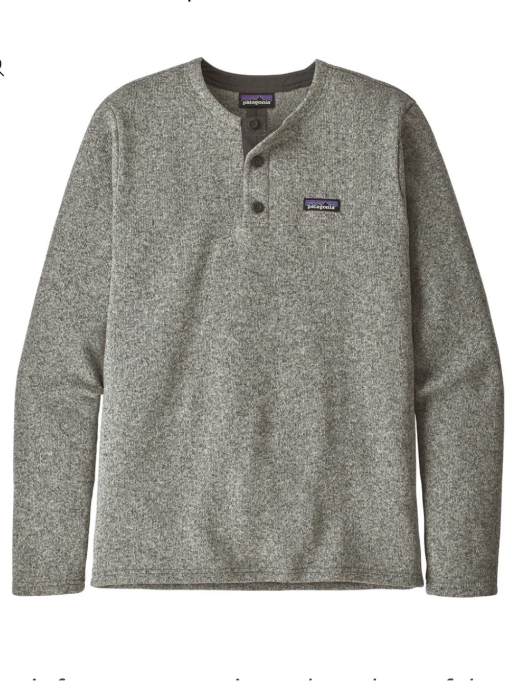 Patagonia Better Sweater Henley Pullover